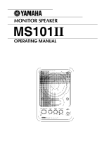 Yamaha MS-101_Mk2 - Owners Manual 